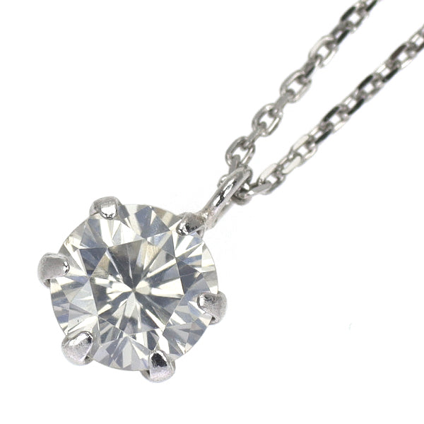 新品 Pt900/ Pt850 ダイヤモンド ペンダントネックレス 0.310ct G SI2 G