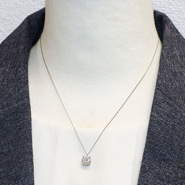 新品 Pt950/ Pt850 ダイヤモンド ペンダントネックレス 1.730ct J I2 VeryGood