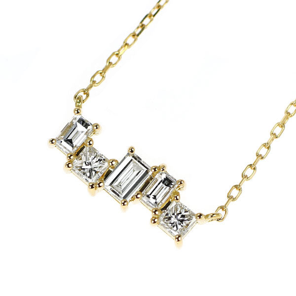 アーカー K18YG ダイヤモンド ペンダントネックレス 0.22ct