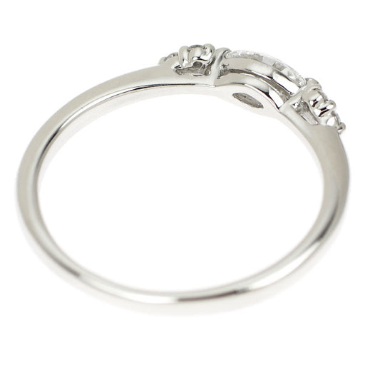 Pt900 マーキス ダイヤモンド リング 0.316ct D VVS2 D0.06ct