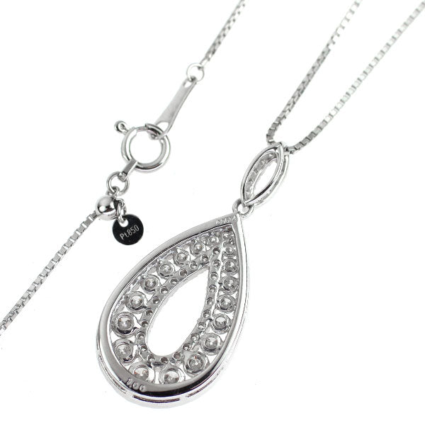 Pt900/Pt850 ダイヤモンド ペンダントネックレス 1.00ct Pt900/Pt850 ダイヤモンド ペンダントネックレス 1.00ct