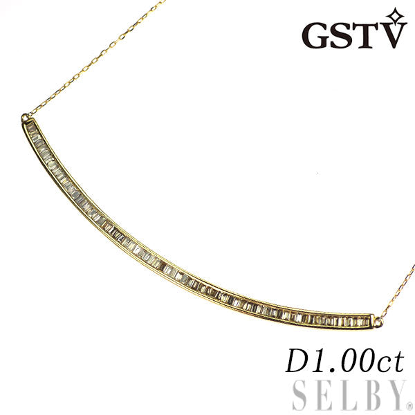 GSTV K18YG ダイヤモンド ペンダントネックレス 1.00ct