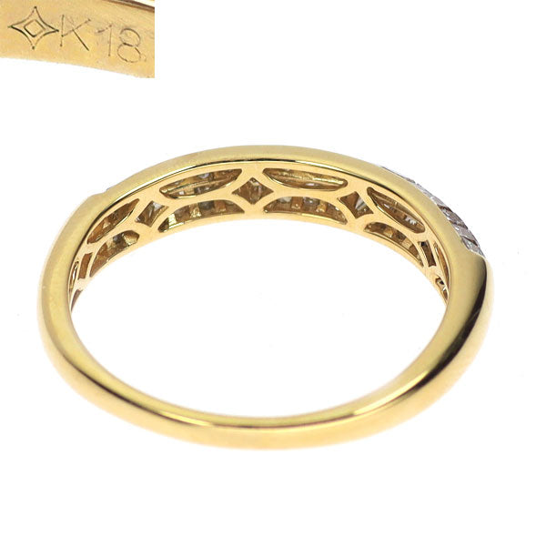 GSTV K18YG ダイヤモンド リング ミステリーセッティング — セルビー  