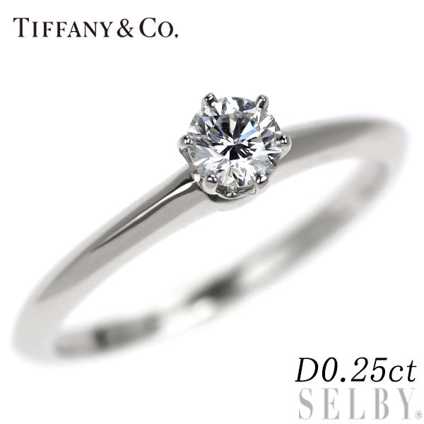 TIFFANY&Co. ティファニー ビクトリア 4P・ダイヤモンドリング