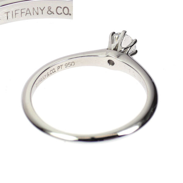 ティファニー Pt950 ダイヤモンド リング 0.25ct ソリティア