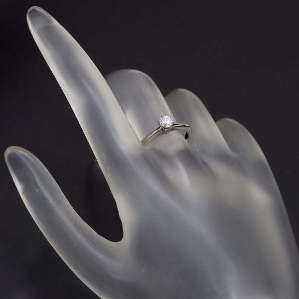 ティファニー Pt950 ダイヤモンド リング 0.25ct ソリティア
