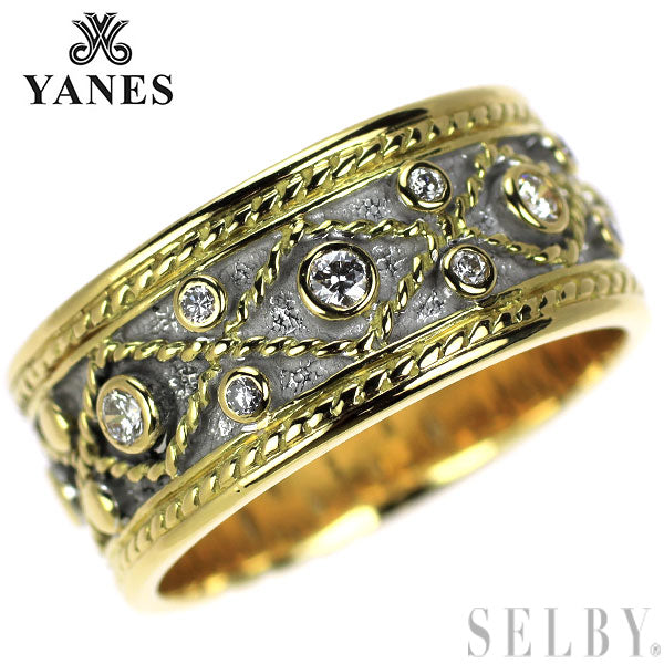 ヤーネス K18YG/WG ダイヤモンド リング マルピカ — セルビー