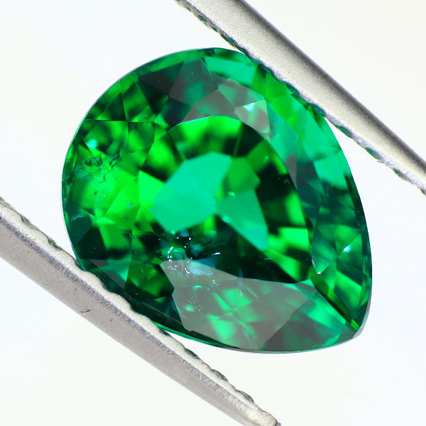 新品 GIA産地鑑別付 ブラジル産パライバトルマリン ストレートグリーン ルース 2.18ct 希少石 レアストーン【エスコレ】