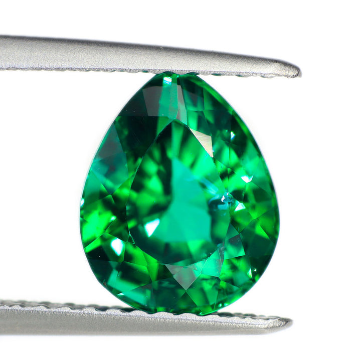 新品 GIA産地鑑別付 ブラジル産パライバトルマリン ストレートグリーン ルース 2.18ct 希少石 レアストーン【エスコレ】