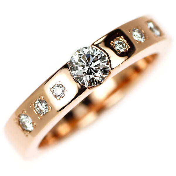 K18PG ダイヤモンド リング 0.37ct