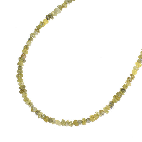 新品 Pt850 天然イエロー ダイヤモンド ネックレス 15.25ct 【エスコレ】