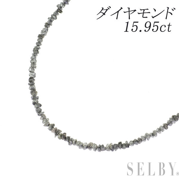新品 Pt850 ダイヤモンド ネックレス 15.95ct【エスコレ】