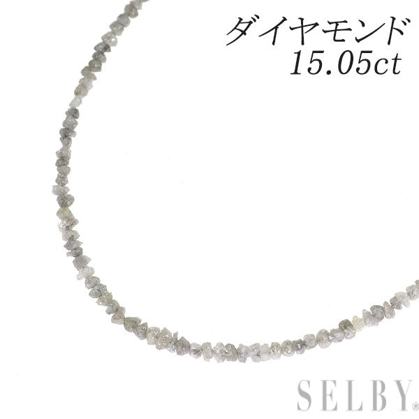 新品 Pt850 ダイヤモンド ネックレス 15.05ct【エスコレ】