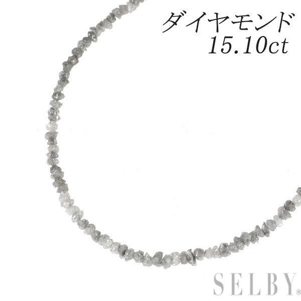 新品 Pt850 ダイヤモンド ネックレス 15.10ct【エスコレ】