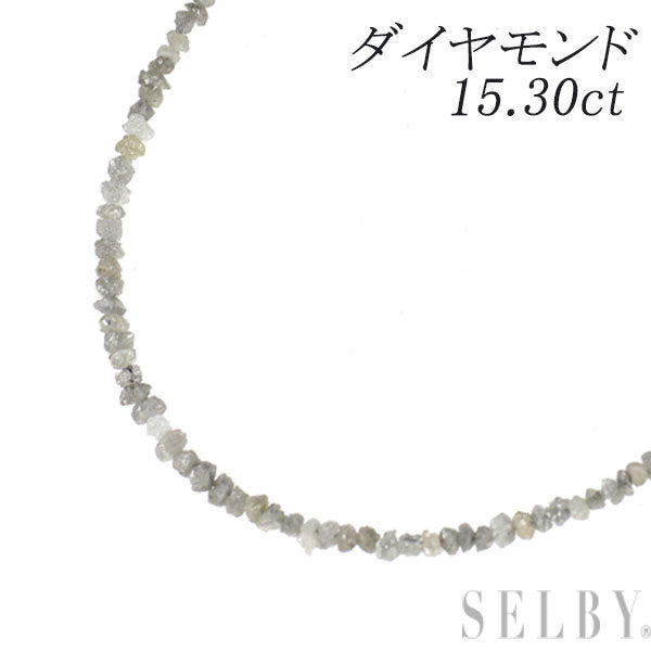 新品 Pt850 ダイヤモンド ネックレス 15.30ct【エスコレ】