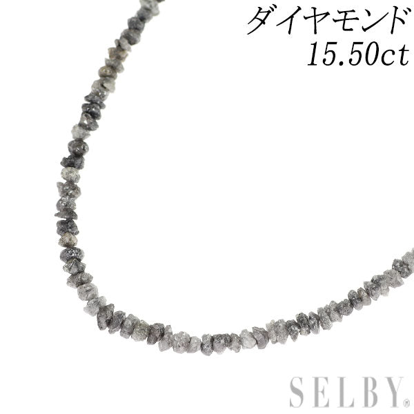 新品 Pt850 ダイヤモンド ネックレス 15.50ct【エスコレ】