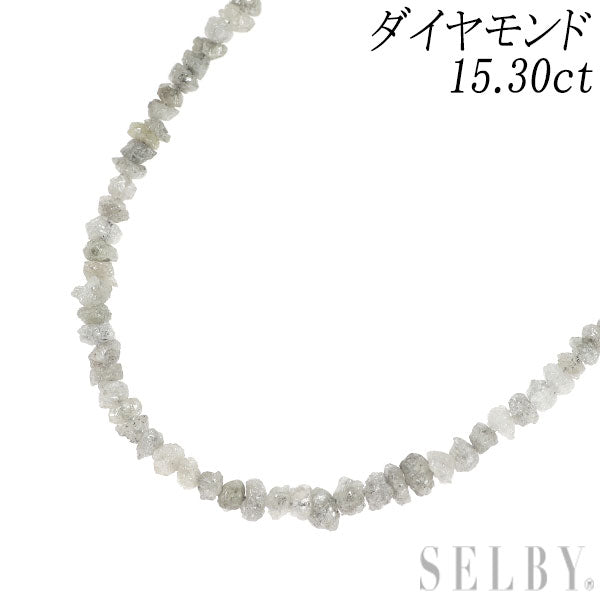 新品 Pt850 ダイヤモンド ネックレス 15.30ct【エスコレ】