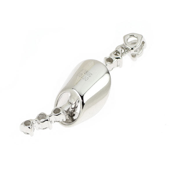 K18WG ダイヤモンド ペンダントトップ 0.30ct