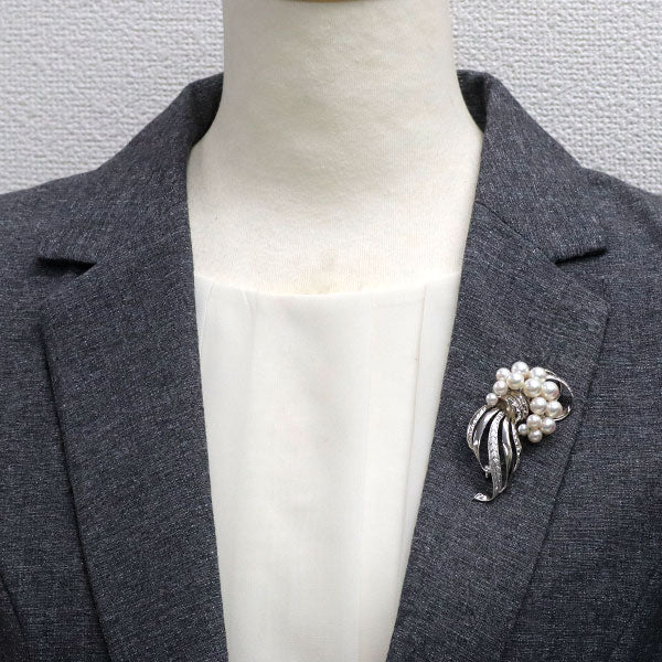 田崎真珠 SV アコヤ 真珠/パール ブローチ 径約4.1-7.2mm — セルビー  