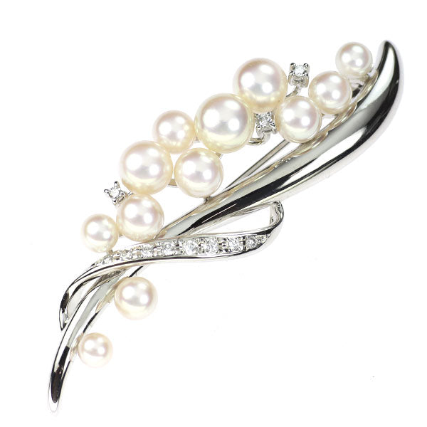 田崎 TASAKI パール 7mm タイピン K14YG 新品仕上済 タイタック