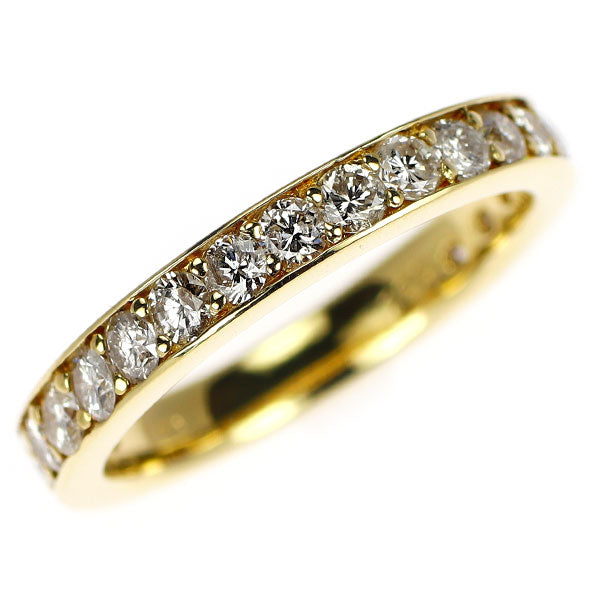 K18YG ダイヤモンド リング 1.00ct セミエタニティ