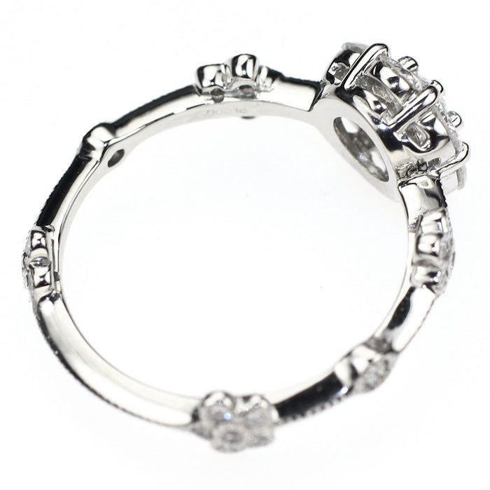 アベリ/AbHeri Pt900 ダイヤモンド リング D0.72ct ガーランド