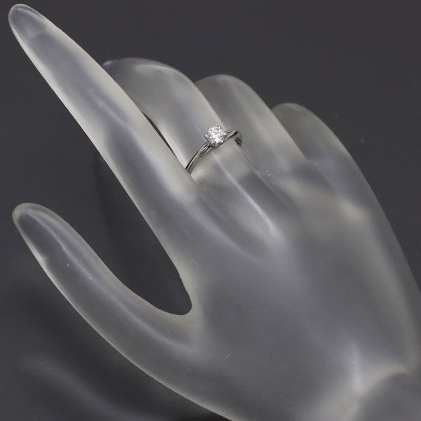 ティファニー Pt950 ダイヤモンド リング 0.26ct ソリティア