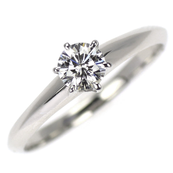 ティファニー Pt950 ダイヤモンド リング 0.26ct ソリティア