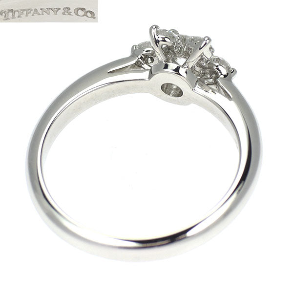 ティファニー Pt950 ダイヤモンド リング バターカップ フラワー
