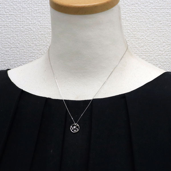 スタージュエリー Pt950 ダイヤモンド ペンダントネックレス 0.05ct アストロノミー