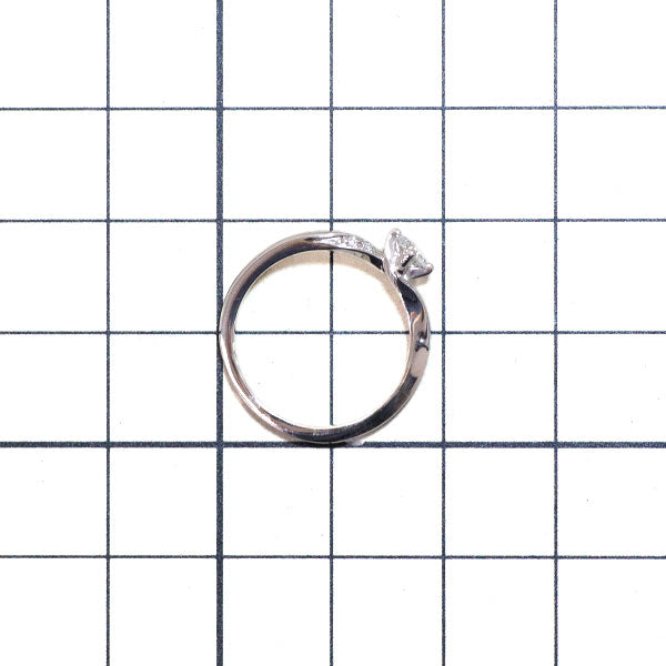 俄 Pt950 ダイヤモンド リング 0.23ct F VS2 3EX 露華 俄 Pt950 ダイヤモンド リング 0.23ct F VS2 3EX 露華