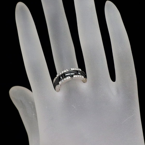 シャネル セラミック/ K18WG ダイヤモンド リング ウルトラ 54号 《セルビー銀座店》【中古】