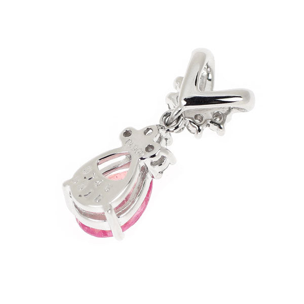 希少 Pt900 ペツォッタイト ダイヤモンド ペンダントトップ 0.745ct D0.10ct