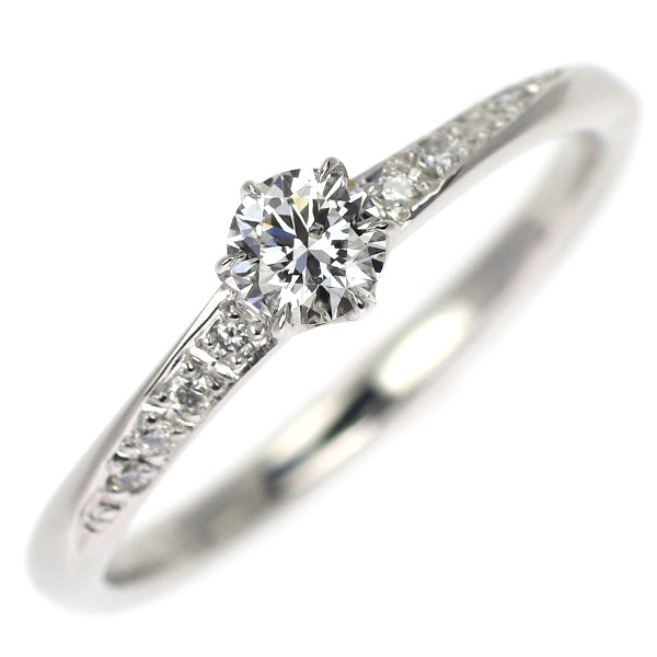 realiser/レアリゼ Pt900 ダイヤモンド リング 0.202ct D SI2 3EX D0.05ct