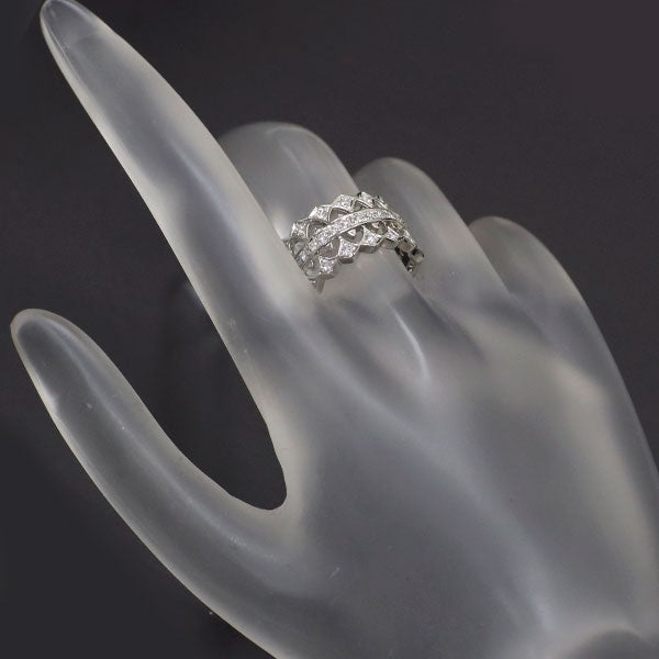 田崎真珠 Pt900 ダイヤモンド リング 0.36ct アンティークレース