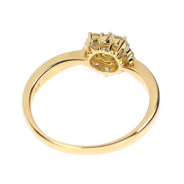 K18YG ダイヤモンド リング 0.55ct