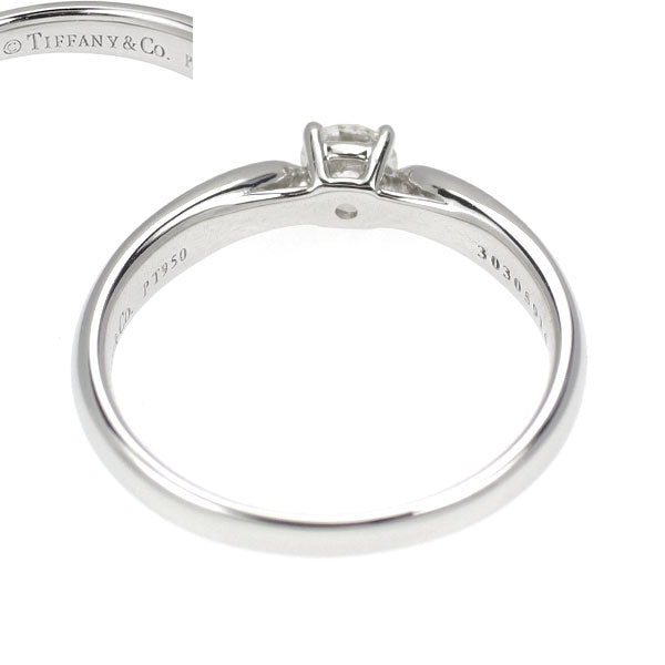 ティファニー Pt950 ダイヤモンド リング 0.19ct ハーモニー