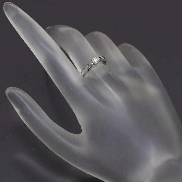 ティファニー Pt950 ダイヤモンド リング 0.19ct ハーモニー