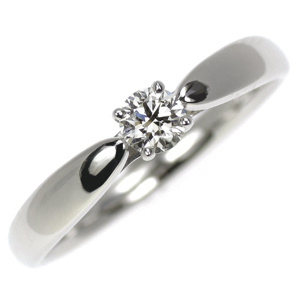 ティファニー Pt950 ダイヤモンド リング 0.19ct ハーモニー