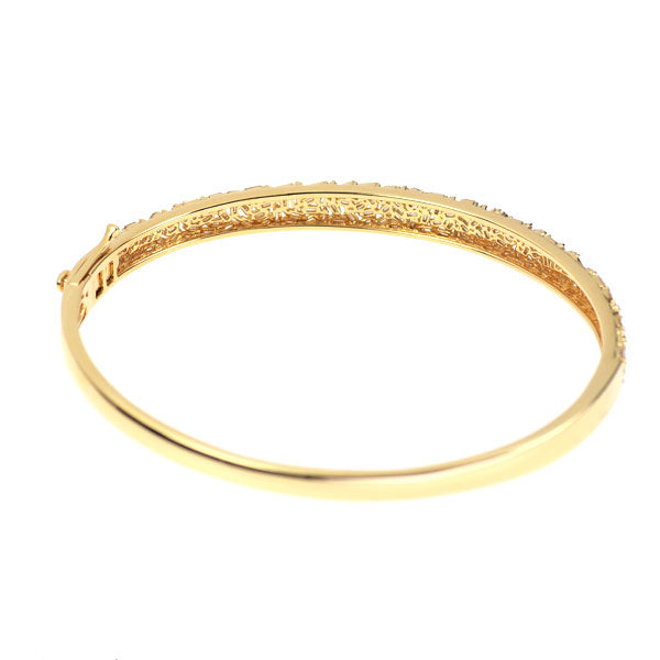 K18YG ダイヤモンド バングル 1.00ct