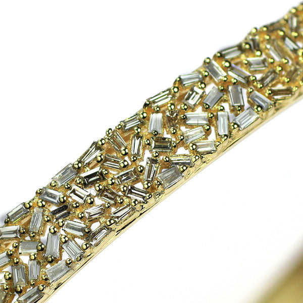 K18YG ダイヤモンド バングル 1.00ct
