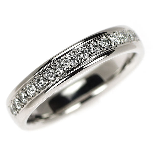 和光 Pt900 ダイヤモンド リング 0.16ct  ハーフエタニティ