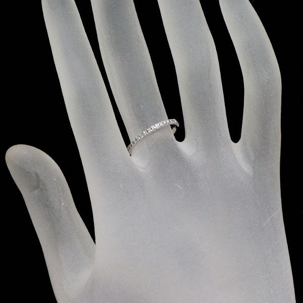 ベルシオラ K18WG ダイヤモンド リング 0.12ct ハーフエタニティ