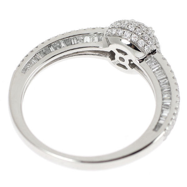 Pt950 ダイヤモンド リング 0.22ct D FL 3EX D0.65ct