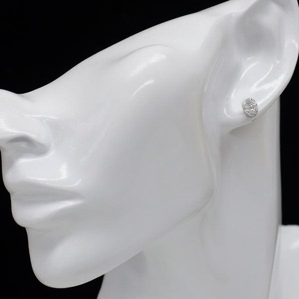 K18WG ダイヤモンド ピアス 0.60ct