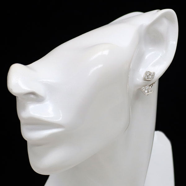 Pt900 ダイヤモンド ピアス 0.856ct