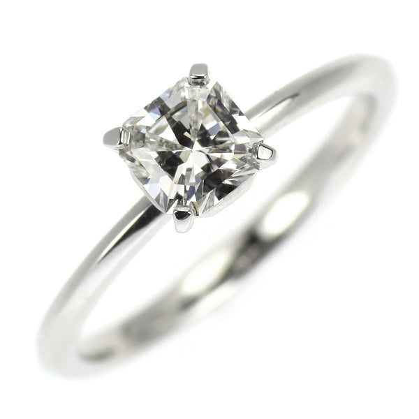 ティファニー Pt950 ダイヤモンド リング 0.48ct H VS1 3EX トゥルー