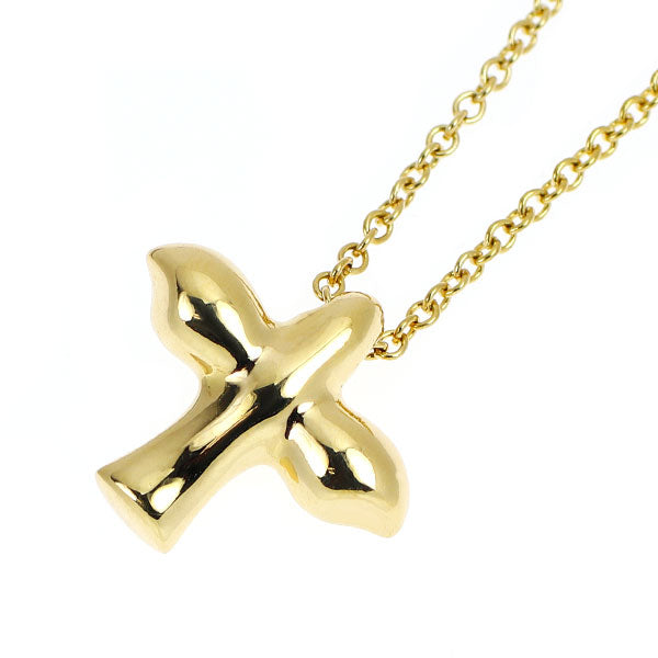 ティファニー バードクロス ティファニー K18YG ペンダントネックレス バードクロス — セルビー