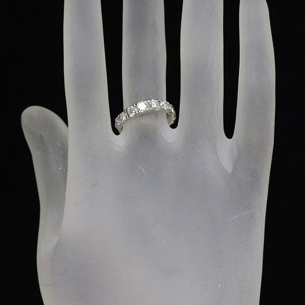 Pt900 ダイヤモンド リング 1.002ct ハーフエタニティ — セルビー
