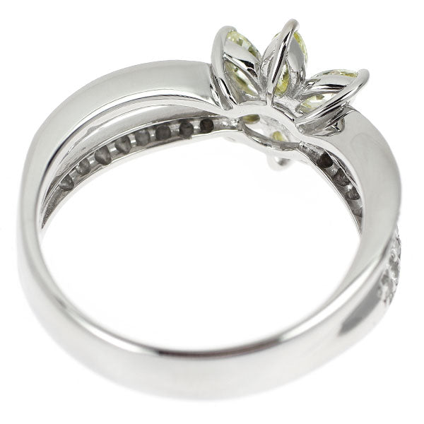 Pt900 ダイヤモンド リング 1.00ct フラワー